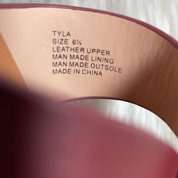 Messeca New York Tyla Brown Leather Slides… - Picture 5 of 6